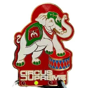 Vintage Shrine Circus Supreme Light Up Elephant Pin and matching Bolo - Picture 1 of 6