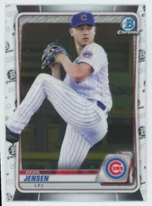 Bowman Draft Chrome 2020 Ryan Jensen Rookie Chicago Cubs #BD-9 - Foto 1 di 2