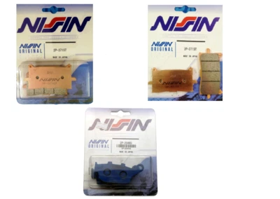 KIT/PASTIGLIE HONDA X-ADV-750 17/24 FRENO NISSIN ORIGINALI SINTETIZZATE 2P371ST - Imagen 1 de 4