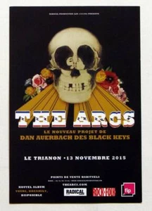 Rare flyer THE ARCS Paris Le Trianon 13/11/2015 * Not a Ticket (Black Keys) - Picture 1 of 2