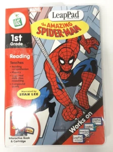 LeapPad Reading 1st Grade - Spiderman CD 2004 NEW - Picture 1 of 2