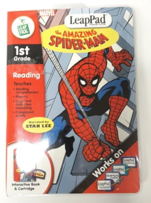 LeapPad Reading 1st Grade - Spiderman CD 2004 NEW - Image 1 of 2