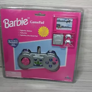 New Sealed Barbie GamePad Controller For Sony PlayStation 1/ Purple & Pink 1999 - Picture 1 of 7
