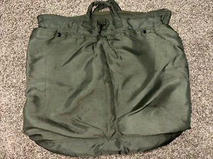 US Air Force OD Green Flyer’s Helmet Bag Lightly Used - Picture 1 of 4