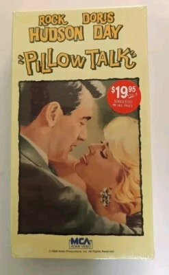 Pillow Talk VHS SEALED Watermarks MCA Rock Hudson Doris Day - Image 1 of 4