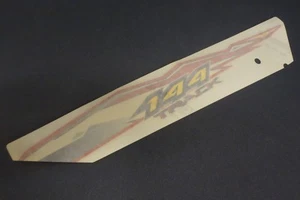 Polaris Right Hand 144" Tunnel Decal Red Yellow 2003 Edge RMK 700 rmk 800 SKS - Picture 1 of 2