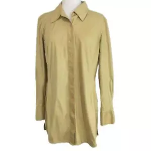 Camisa Blusa Camisa Chicos Talla 1 Pequeña Imitación Piel de Serpiente Amarillo Pálido Prenda para el torso - Imagen 1 de 8