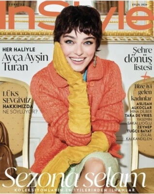 InStyle Turkey September 2024 Ayça Ayşin Turan / Worldwide Fast Shipping - Image 1 of 4