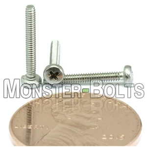 Qty - 6,000 M1.6 x 12mm DIN 7985A Phillips Pan Machine Screw, A2 Stainless Steel - Picture 1 of 2