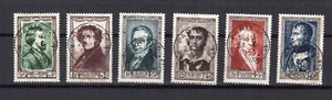 France 1951 Célébrités du XIXe siècle (I) série de 6 timbres oblitérés /RU341 - Imagen 1 de 1