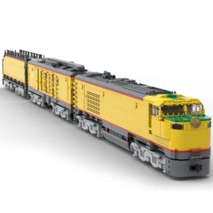 MOC-106723 Union Pacific 8500 GTEL Train 4242 Stück Konstruktionsspielzeuge - Picture 1 of 5