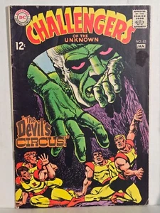 CHALLENGERS OF THE UNKNOWN #65 1968 LOW GRADE COPY - Picture 1 of 2