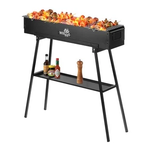 WILLBBQ Charcoal Grills Commercial Quality Portable Multiple Size Hibachi BBQ... - Picture 1 of 7