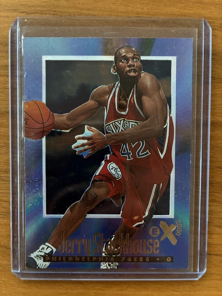 Jerry Stackhouse 1996-97 EX 2000 Philadelphia 76ers #54 - Image 1 of 2
