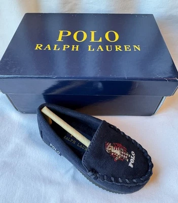 Toddler Slippers Size 5 By Polo Blue Holiday Bear New In Box - Image 1 of 4