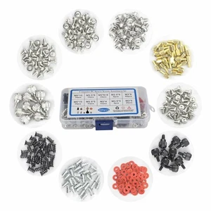 300 Pcs Computer Metal Screws Standoffs Kit For Hard Drive Computer Case Power V - Afbeelding 1 van 8