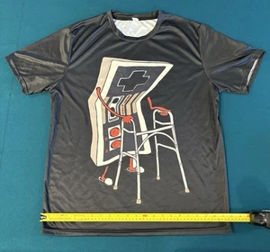 Camiseta Retro Gamer NES Tela Sintética Talla L-XL - Imagen 1 de 4