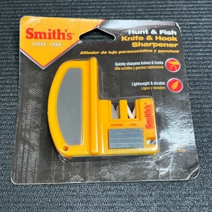 Smiths Hunt And Fish Knife And Hook Sharpner Hunting Fishing Outdoors *NEW* - Picture 1 of 6