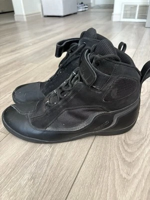 Sedici Podio Street Riding Bota Negra Ligera Motocicleta Hombre’s Talla 13 Foto 1 de 4