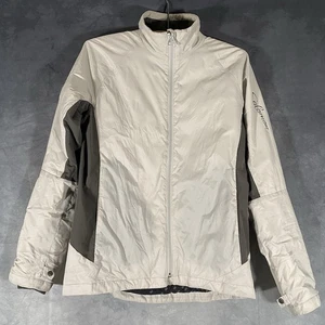 Salomon Jacket Womens Medium Full Zip Long Sleeve Outdoors Softshell Pockets - Picture 1 of 13