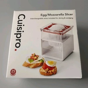 NUEVO EN CAJA Cuisipro Huevo/Mozzarella Rebanadas Dados Cuñas Apto para Lavavajillas Cocina - Imagen 1 de 8