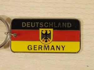 Vintage Schlüsselanhänger Cold War Era Germany Deutschland Metall 6 cm Länge - Bild 1 von 3
