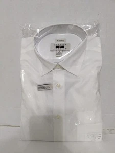 Joseph Abboud Men's Dress Shirt White 17 36-37 Tall - Picture 1 of 7