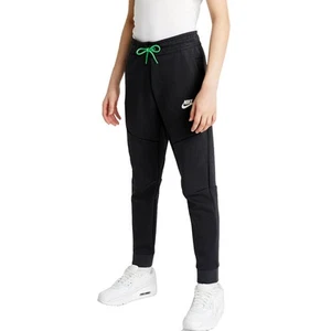 Nike Sportswear Tech Fleece Pants Black/White CU9213-060 Grade-School - Picture 1 of 4