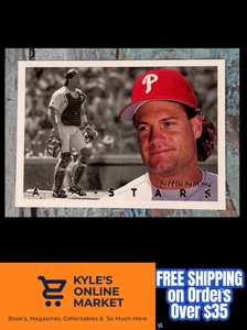 Darren Daulton Philadelphia Phillies 1993 Fleer All-Stars #9 of 12 - Picture 1 of 5