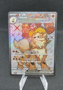Arcanine ex 224/198 Secret Raro Full Art Scarlatto Viola Pokemon TCG - Foto 1 di 2
