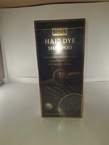 Black Hair Dye Shampoo Fast Instant Magic 3 in 1 Hair Dye Shampoo 500mL - Picture 1 of 4