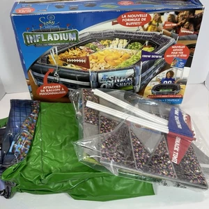 Sunny Anderson's Infladium The Inflable Snack Stadium Fútbol Fiesta Cuenco Nuevo - Imagen 1 de 5