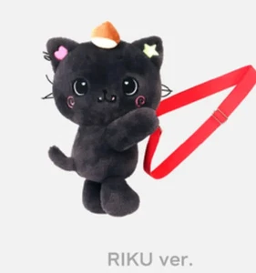 NCT WISH Riku LOG In Official MD CHARACTER BAG only NO PHOTO CARD Limited SEOUL - Picture 1 of 2