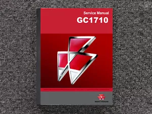 MASSEY FERGUSON TRACTOR GC1710 Repair Service Shop Manual - Picture 1 of 1