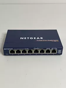 NETGEAR GS108 v3 ProSafe 8-Port GbE Unmanaged Switch No Power Adapter Parts Only - Picture 1 of 10