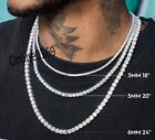 For Men's Tennis Choker Lots Necklace Natural Moissanite 925 Silver Free Stud