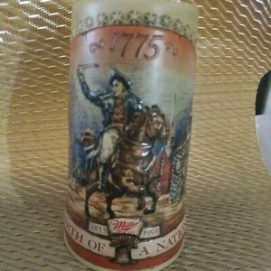 Miller Birth Of A Nation 1775 - Stein/Cup   - Picture 1 of 5
