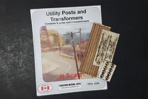 Osborn Model #3099 N Utility Posts & Transformers Free Shipping - Picture 1 of 1