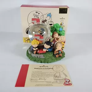 Figura Musical Globo de Agua Happiness is Contagious Hallmark Peanuts Gallery - Imagen 1 de 19