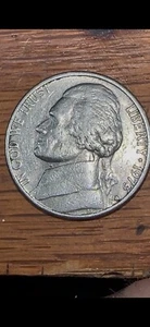 Rare 1973 D Nickel With Misplaced Mint Mark. Low D - Picture 1 of 5