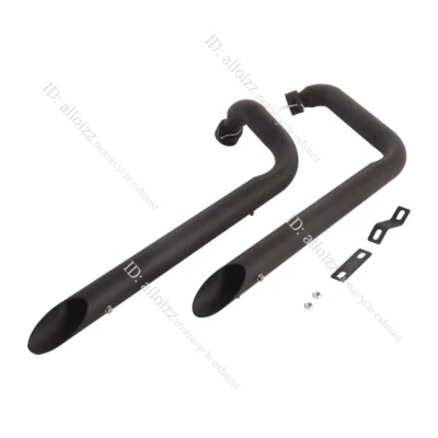 Tubo silenciador negro sistema de escape deslizable para Yamaha V-Star 950 XVS950 2015-2024 Foto 1 de 4