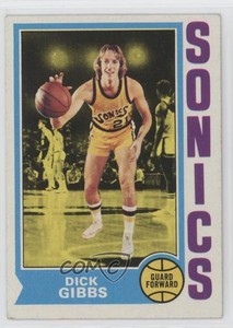 1974-75 Topps Dick Gibbs #106 Rookie RC