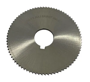 50MM SLITTING SAW 1.6MM THICK 13MM BORE HIGH SPEED STEEL 80 TEETH RDGTOOLS - Picture 1 of 1