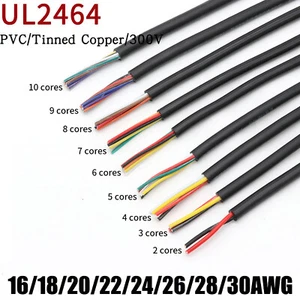UL2464 16AWG - 30AWG Multi-core Sheath Power Cord Cable Signal Wire 2 - 10 Cores - Picture 1 of 14