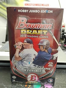 2014 Bowman Draft Baseball Hobby Edition JUMBO Box 3 Prospekt Auto in jeder Box - Bild 1 von 4