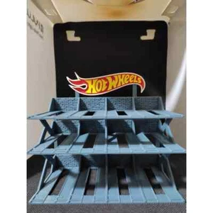3D-Printed: 3 Tier Display Stand with Hot Wheels Logo – No Assembly Needed - Picture 1 of 13