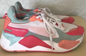 Girl's Puma RS-X Flower Aura 2 Running Shoes - Size 4.5C - Picture 1 of 6