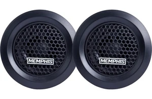 MEMPHIS PRX10 1" 100W COMPONENT POLYPROPYLENE TWEETERS CROSSOVERS CAR AUDIO - Picture 1 of 5