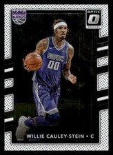 2017 Donruss Optic #127 Willie Cauley-Stein Sacramento Kings Basketball card