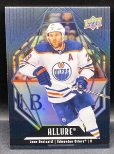 Leon Draisaitl 2022-23 Upper Deck Allure #81 Black Rainbow Edmonton Oilers
